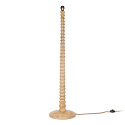 Image showing the Avisa Mango Wood Floor Lamp, H133cm, Natural product.