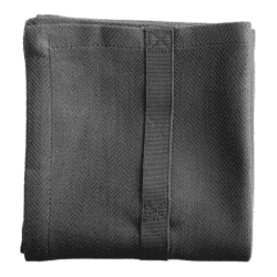 Image showing the Herringbone Kitchen towel, 53 x 86cm, Dark Grey product.