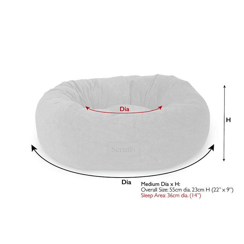 Oslo Ring Bed, 55cm, Desert Sand