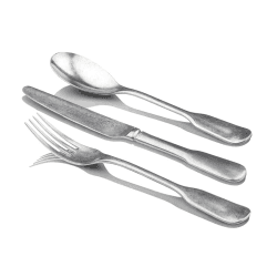 Image showing the Fiddle 16 piece cutlery set, Vintage Satin product.