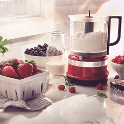 Image showing the Mini Food processor, 830ml, Empire Red product.