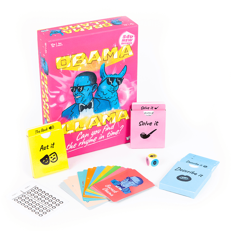 Obama Llama III Family Party Game