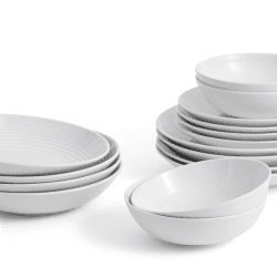 Image showing the Gordon Ramsay Maze 16 Piece Dinnerware Set, White product.