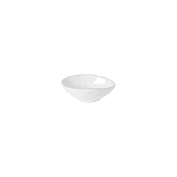 Image showing the Livia Set of 6 Oval Bowls, D10cm, Gloss White product.