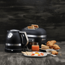 Image showing the Artisan Kettle, 1.5 litre, Cast Iron Black product.