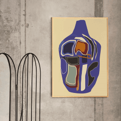 Image showing the Cerámica 04 FSC Print, 50 x 70cm product.