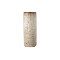 Image showing the Lave Home Small Cylinder Vase, H20cm, Beige product.