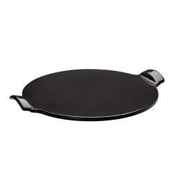 Image showing the Ceramic Smooth Pizza Stone, 37cm, Black product.