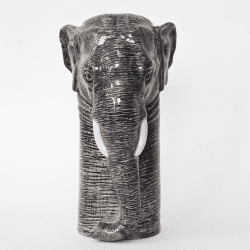 Image showing the Elephant Large flower vase, L15 x D18 x H28cm product.