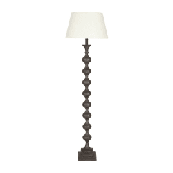 Image showing the Fortuna Floor lamp - base only, W18 x D18 x H109cm, Metal Lamp product.