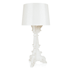 Image showing the Ferruccio Laviani 2004 Bourgie Lamp, White/Gold product.