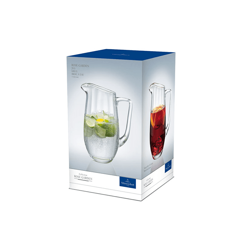 Rose Garden Ho Jug, 1.5L, Clear