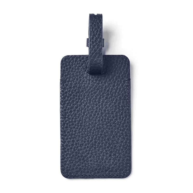 Luggage Tag, H11.5 x W6.5cm, Navy Pebble
