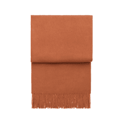 Image showing the Classic Plaid Throw, H200cm x W130cm, Terracotta product.