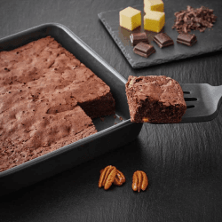 Image showing the Precision Plus Brownie Pan Non-Stick, Black product.