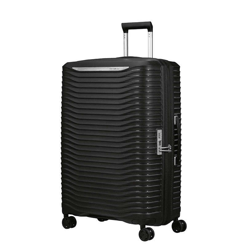 Upscape Suitcase, H75 x L51 x W30/33cm, Black