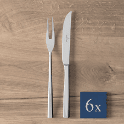 Image showing the Piemont 12 Piece Steak Cutlery Set, Stainless Steel product.