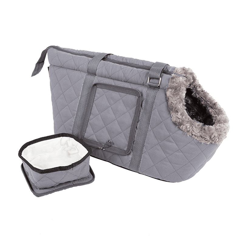 Wilton Pet Carrier, 38 x 20 x 24cm, Grey