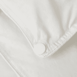 Image showing the Perfect Everyday Duck Down Collection Super king size duvet 13.5 tog, W260 x L220cm, White product.