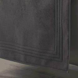 Image showing the Egyptian Cotton Bath Mat, Large, Slate product.