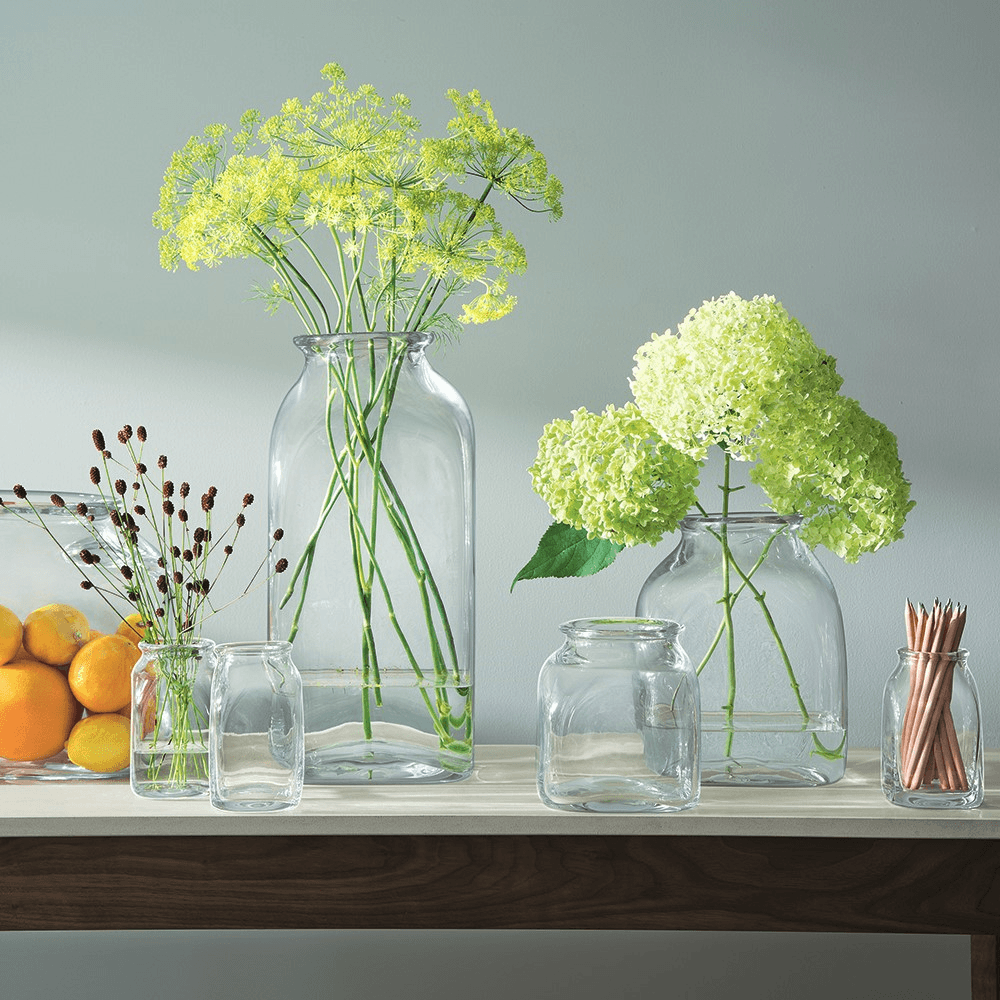 Umberto Vase, 15cm, clear