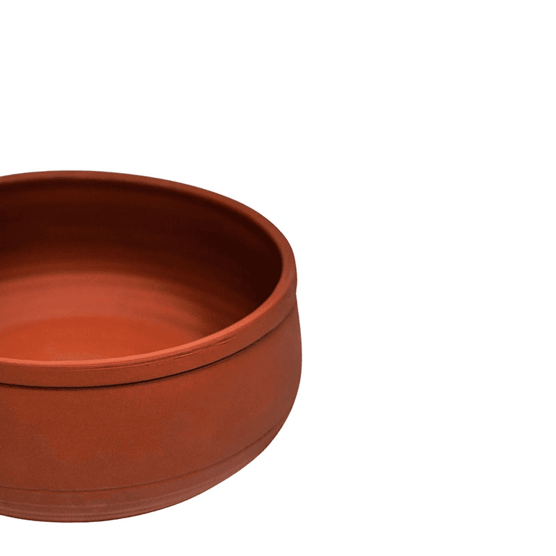 Kew Temperate House Handthrown Statement Bowl, D30cm, Burnt Umber