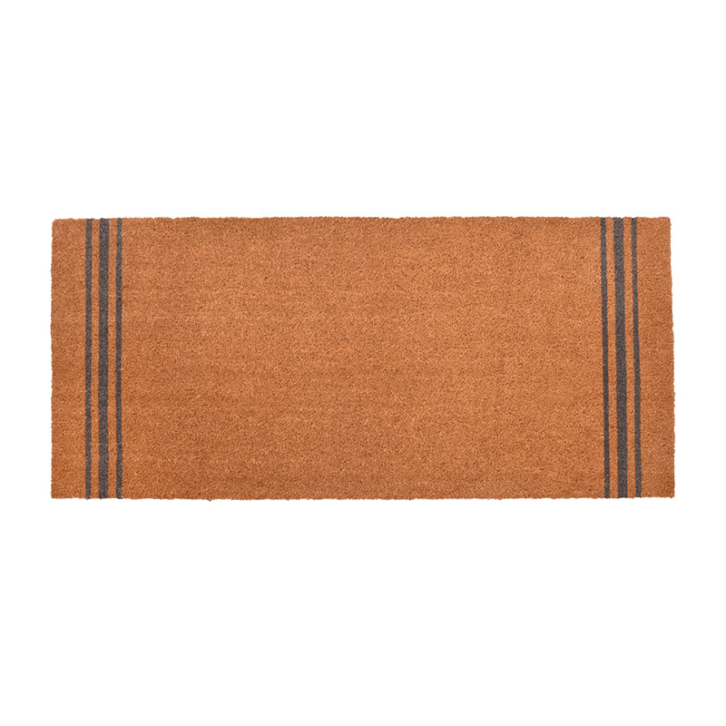 Triple Stripe Doormat, L125 x W55cm, Beige