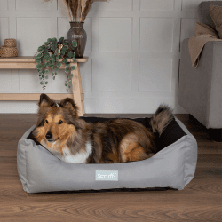Image showing the Expedition Dog Bed, 90 x 70cm, Storm Grey product.