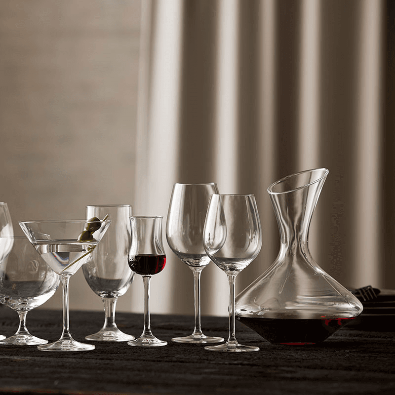 Juvel Set of 4 White Wine Glasses, 380ml, Clear