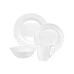 Image showing the Serendipity 16 Piece Dinner Set, White product.