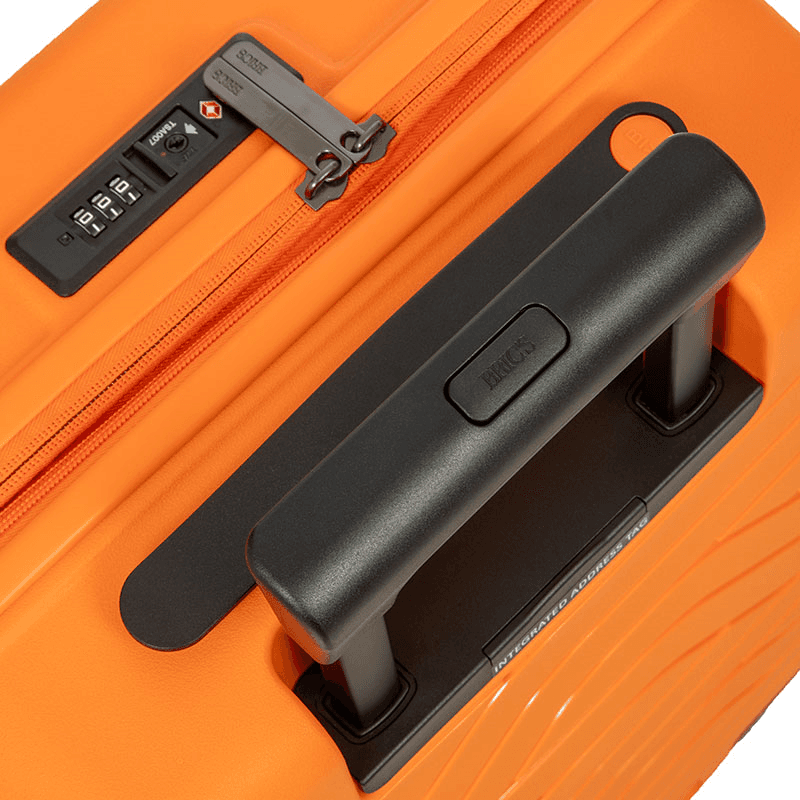 Ulisse Expandable Carry-on Suitcase, H55cm x L37 x W23cm, Orange