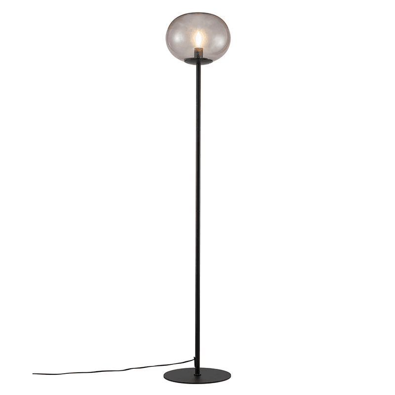 Alton Floor Lamp, H150cm, Smoke