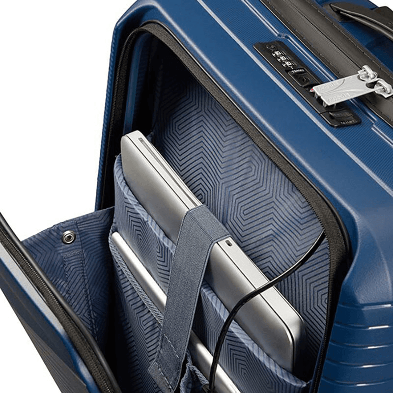 Airconic Cabin Suitcase, H55 x L40 x W23cm, Midnight Navy