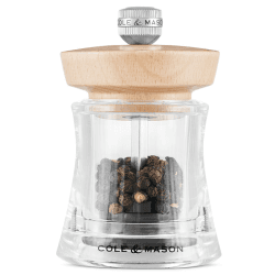 Image showing the Holborn AcryliC Pepper Mill, 95mm, Natural Beech product.