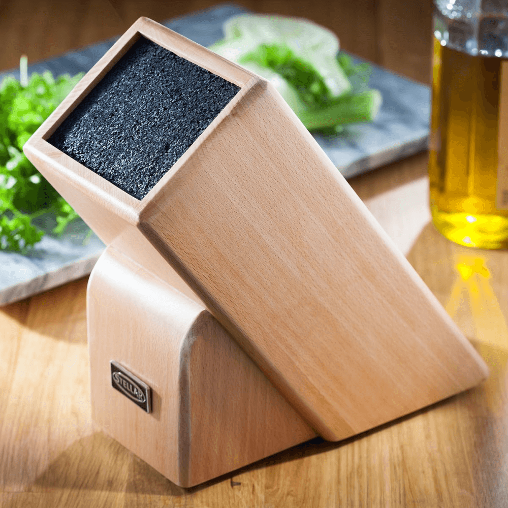 Universal Knife block, H20 x W14 x D31cm, Wood