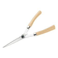 Image showing the Wooden handle shears, H48 x W23.5cm, Natural/Silver product.