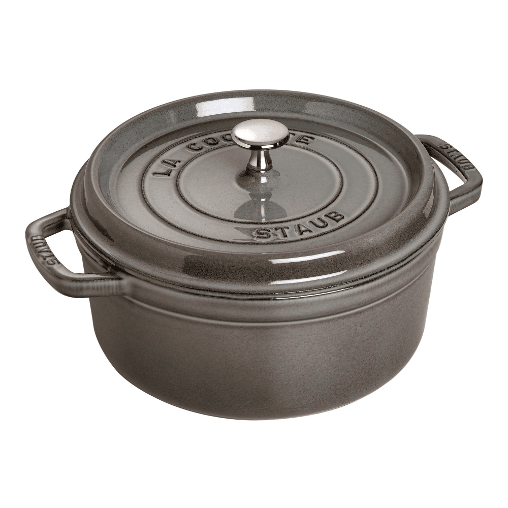 Round cocotte, 24cm, Graphite Grey