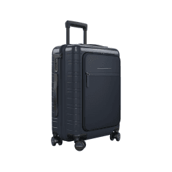 Image showing the M5 Smart Cabin Suitcase, H55 x W23 x L40cm, Glossy Night Blue product.