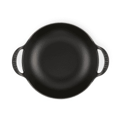 Image showing the Signature Cast Iron Balti dish, 24cm, Satin Black product.