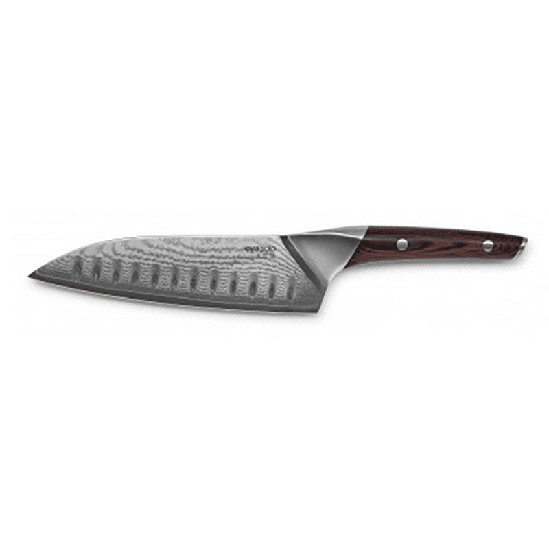 Nordic Kitchen Santoku Knife, 18cm, Brown