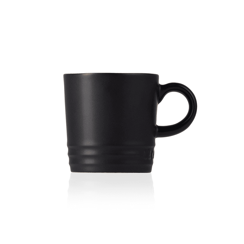 Stoneware Espresso mug, 100ml, Satin Black