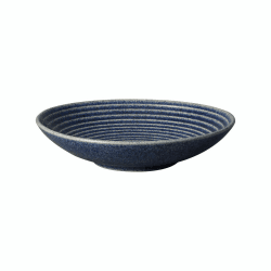 Image showing the Studio Blue Medium ridged bowl, Dia.25.5cm, Blue Cobalt product.