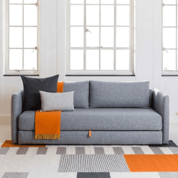 Image showing the Oswald Sofa Bed, Grey product.