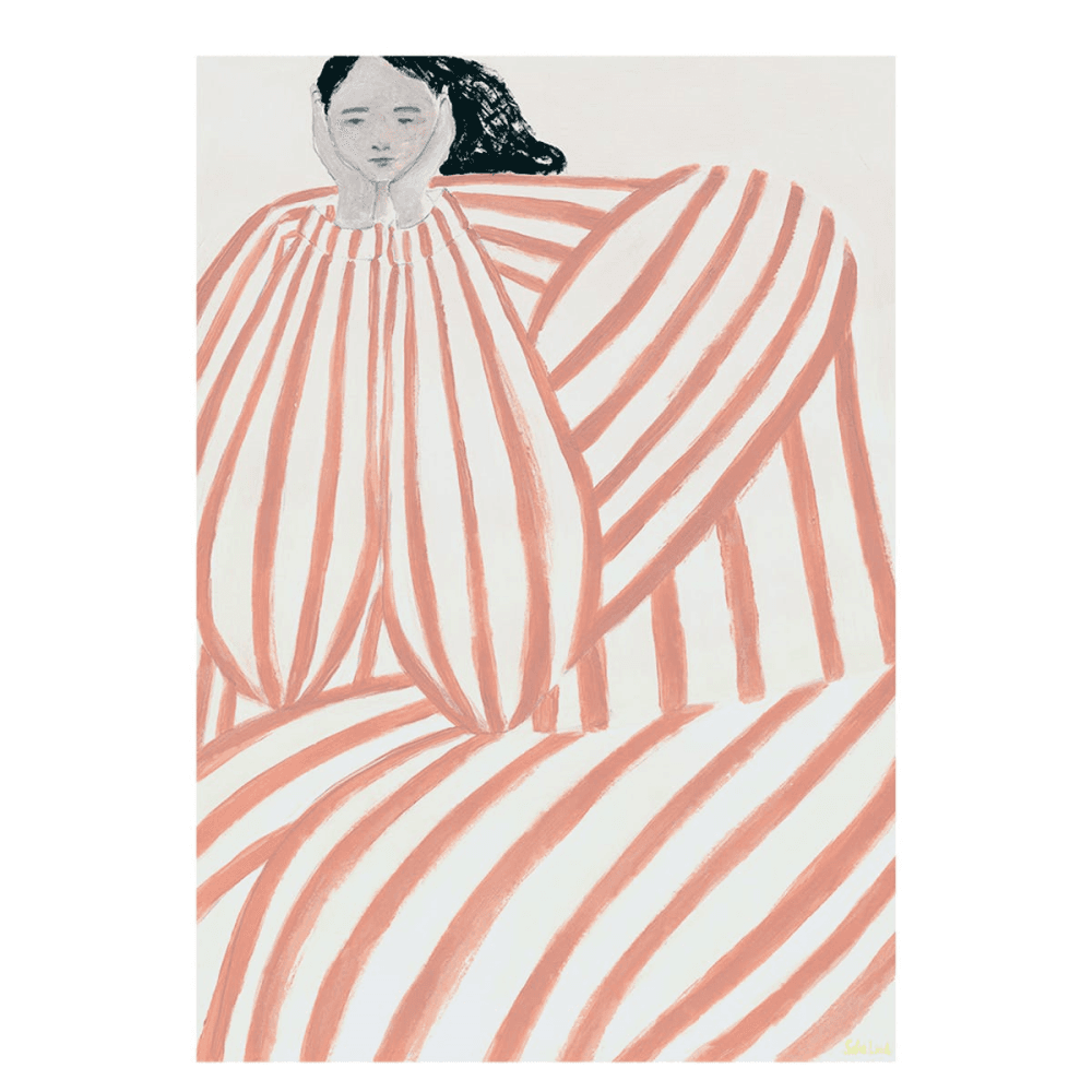 Still Waiting - Sofia Lind Art print, H70 x D50cm, Multi