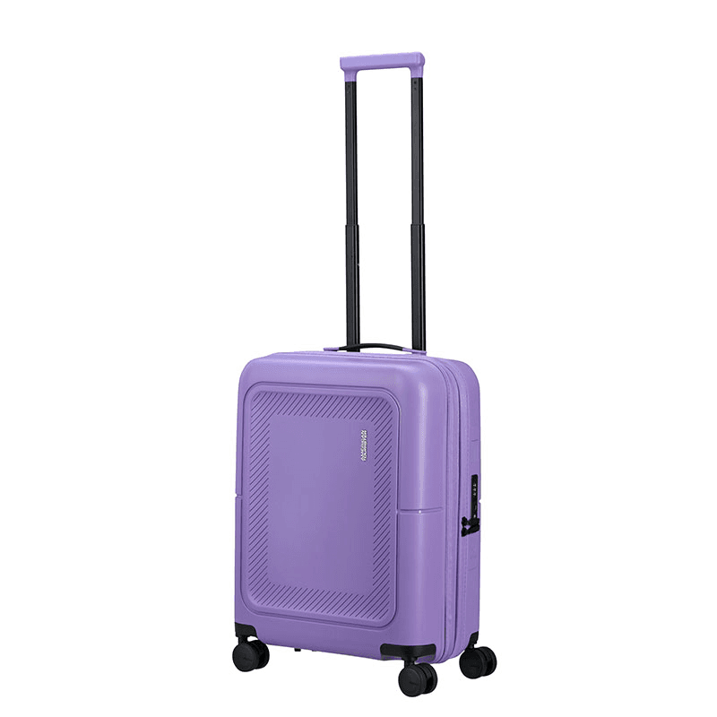 Dashpop Cabin Suitcase, H55 x L40 x W20/23cm, Violet Purple