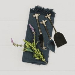 Image showing the Bee Set of 3 cheese knives, Gold product.