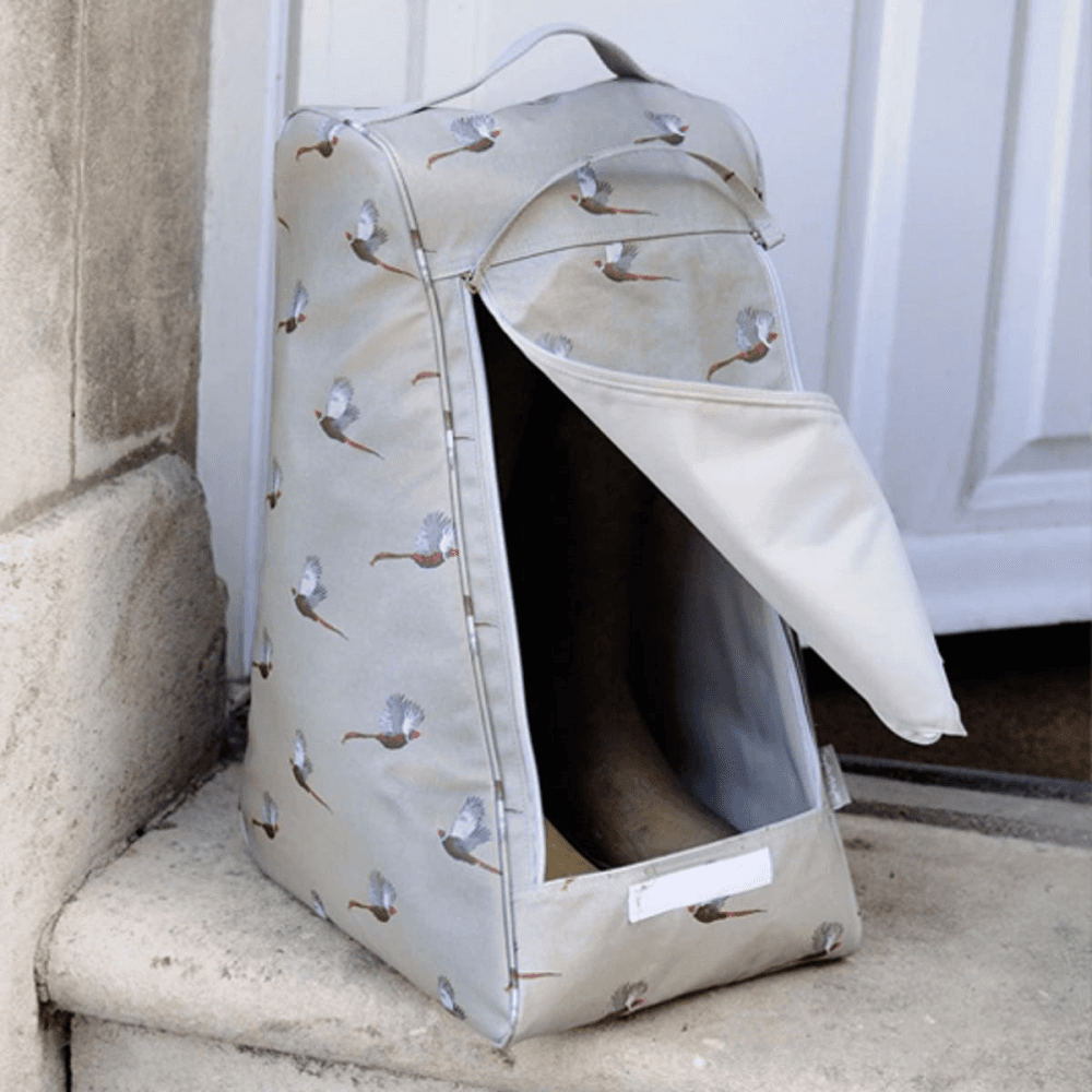 Pheasant Large boot bag, 24 x 49.5 x 32cm, Oilcloth