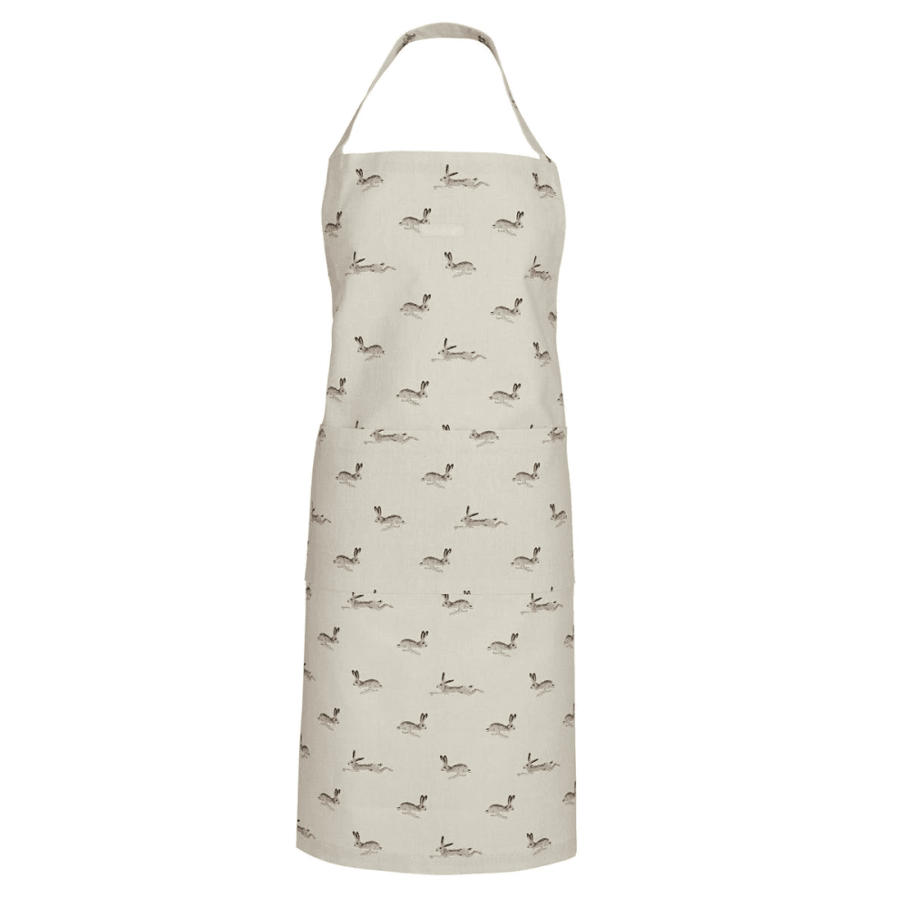 Hare Apron, 72 x 90cm