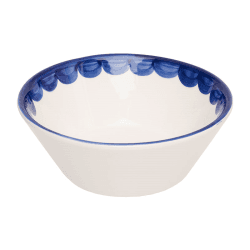 Image showing the Scallop Set of 2 Bowls, D16cm, Blue product.