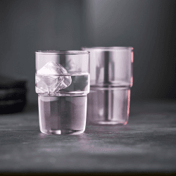 Image showing the Torino Set of 2 Tumblers, 400ml, Pink product.